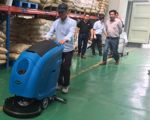 全自動洗地機與時代完美的結合