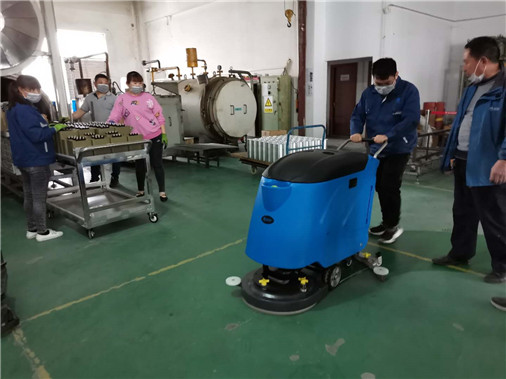 優(yōu)尼斯手推式洗地機
